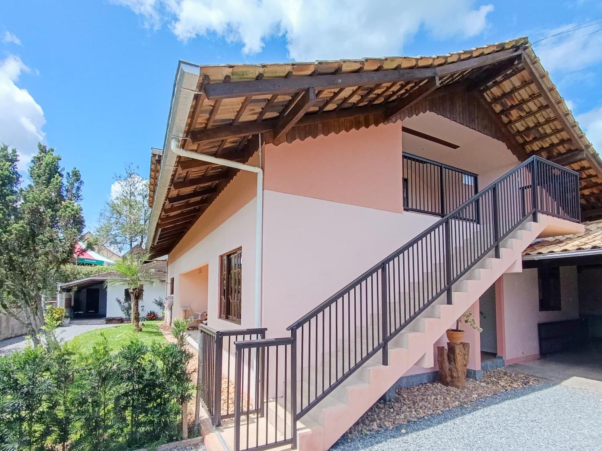 Casa Aconchego 345 Ao Lado Alles Park Pomerode Ngoại thất bức ảnh